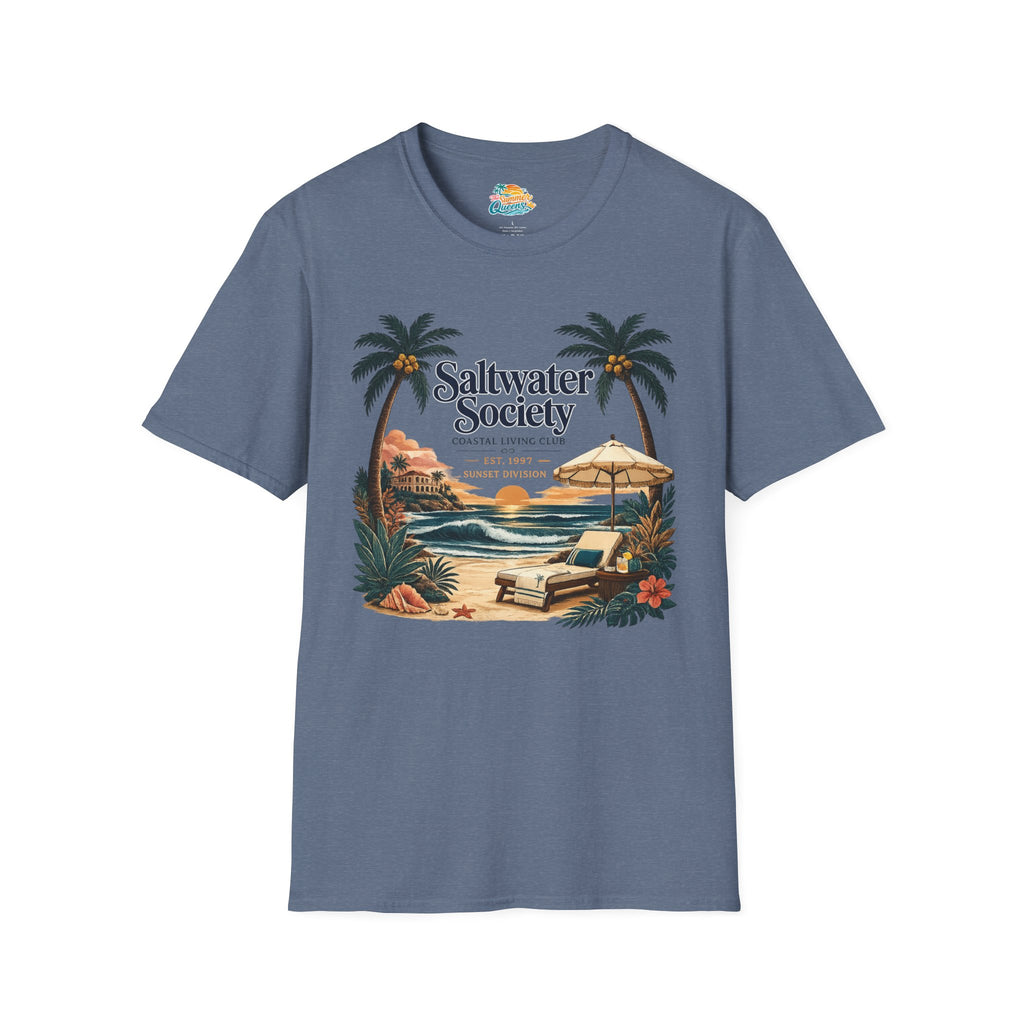 Saltwater Society Coastal Living T-Shirt