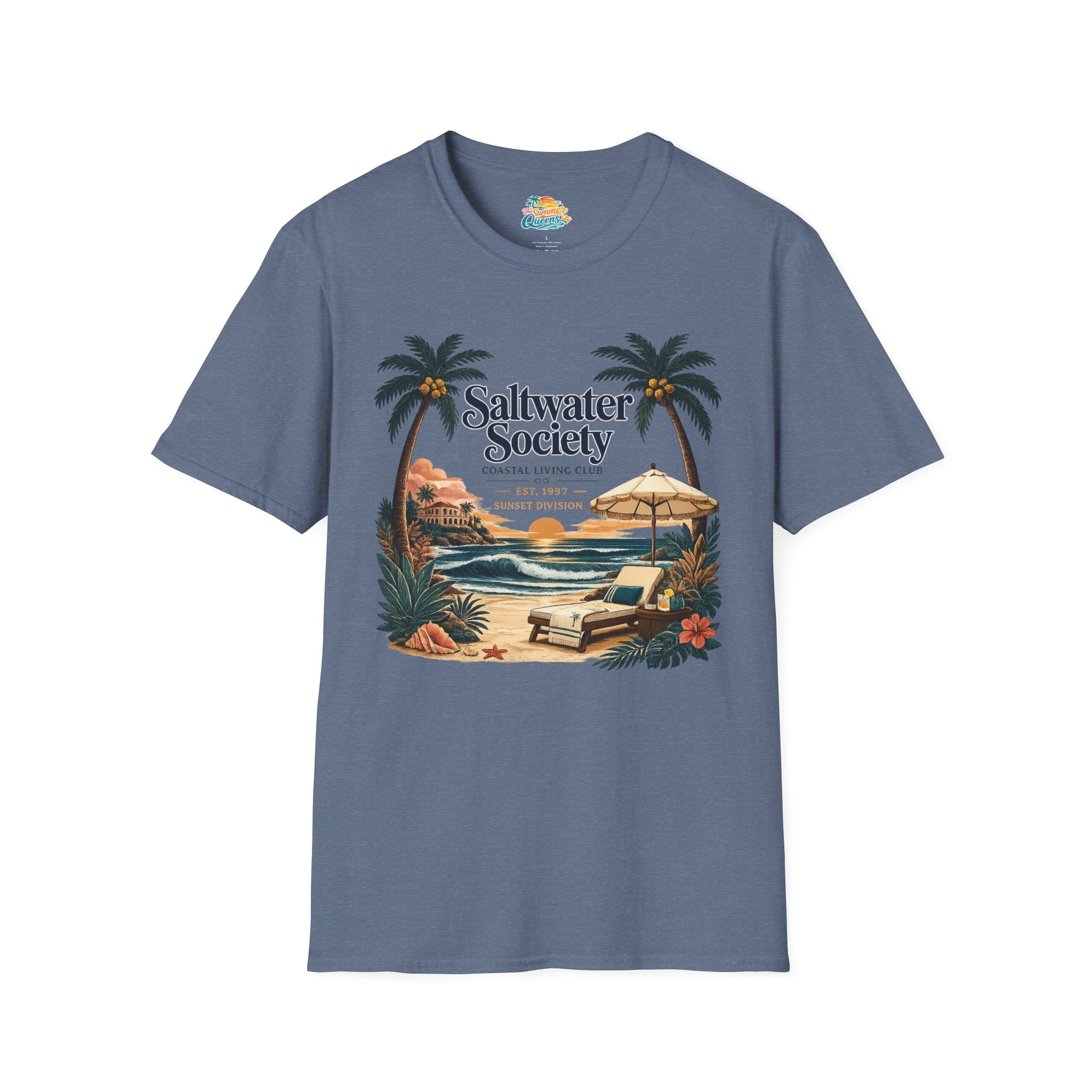 Saltwater Society Coastal Living T-Shirt