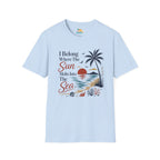 I Belong Where The Sun Melts Into The Sea T-Shirt