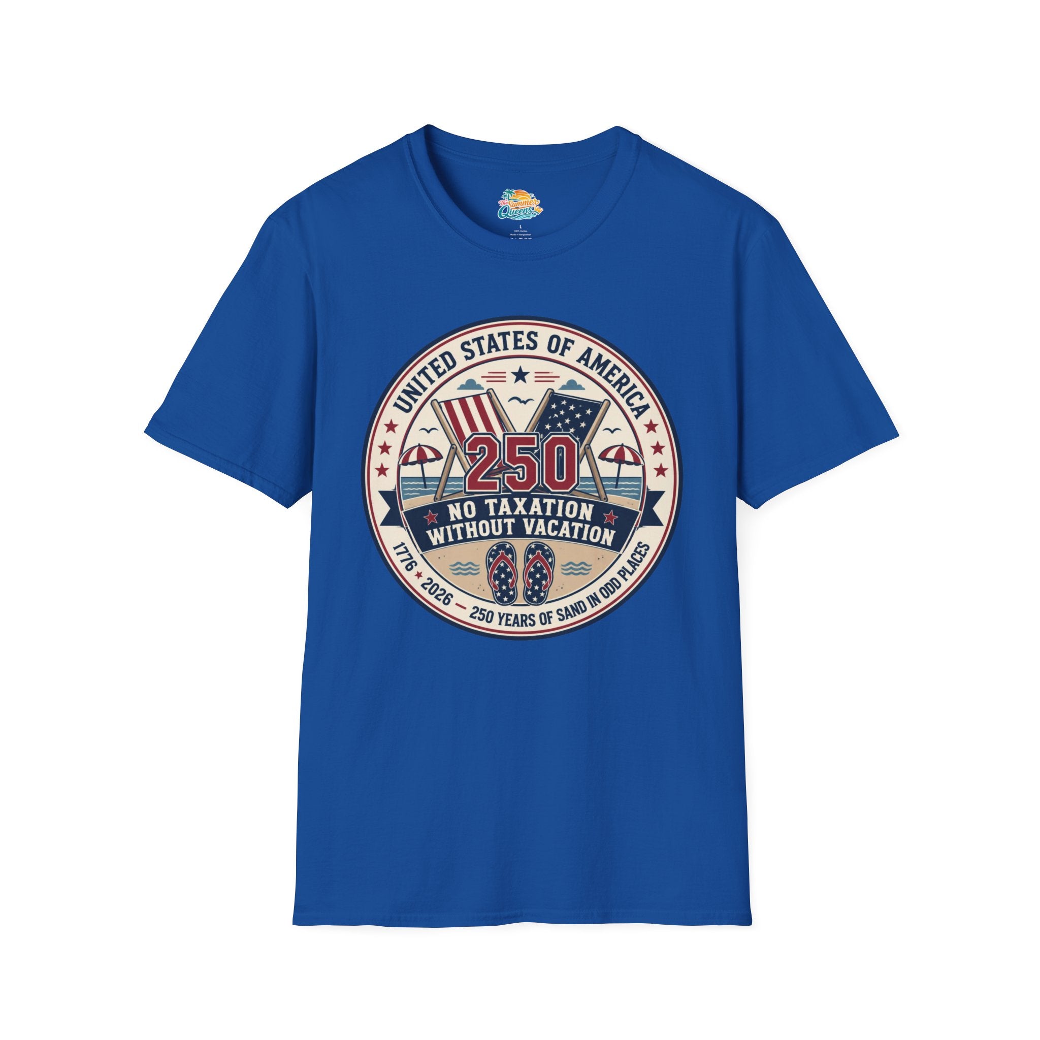 No Taxation Without Vacation T-Shirt