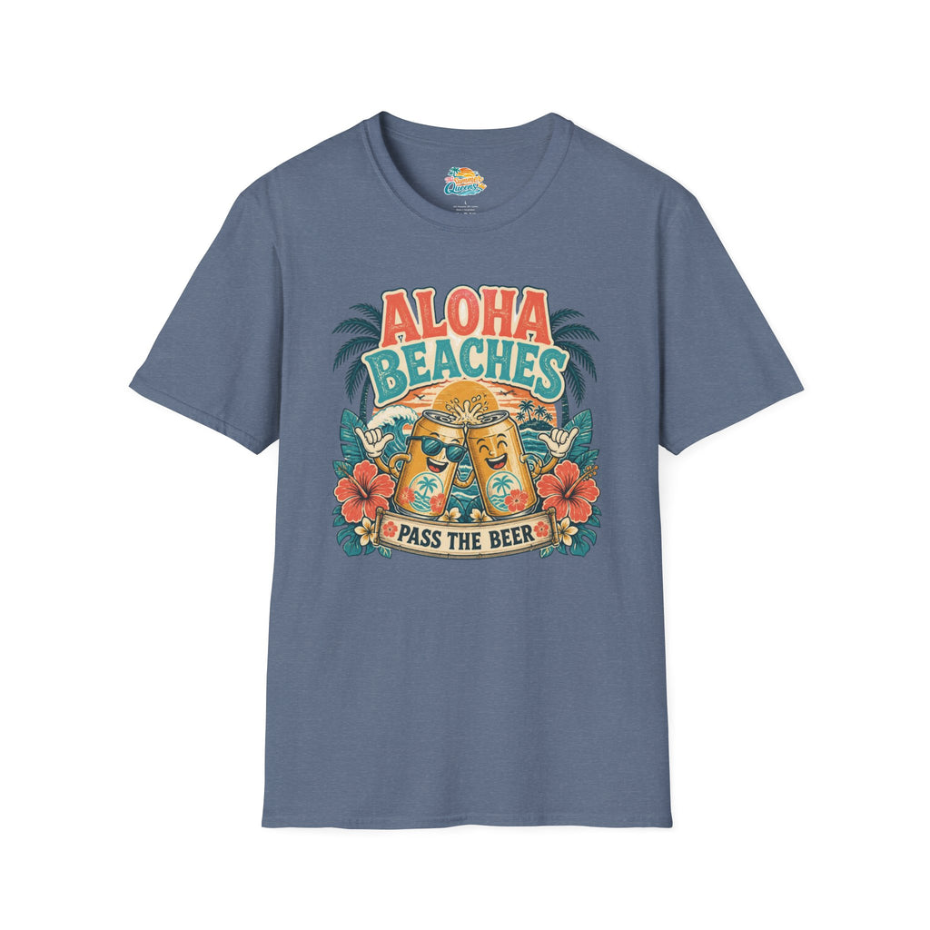Aloha Beaches, Pass the Beer T-Shirt