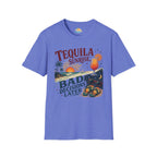 Tequila Sunrise Bad Decisions Later T-Shirt