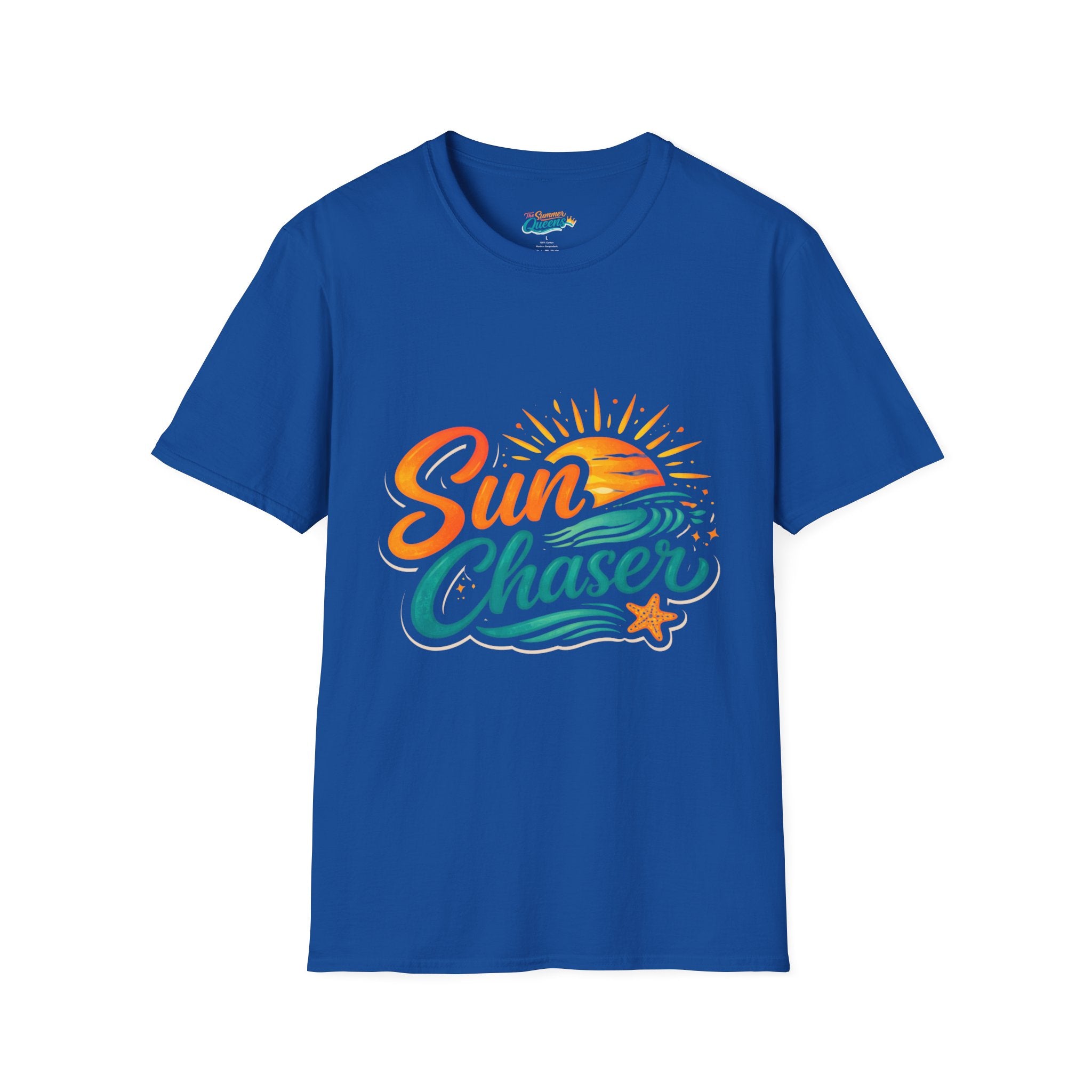 Sun Chaser T-Shirt — Retro Beach Sunset Surf Graphic