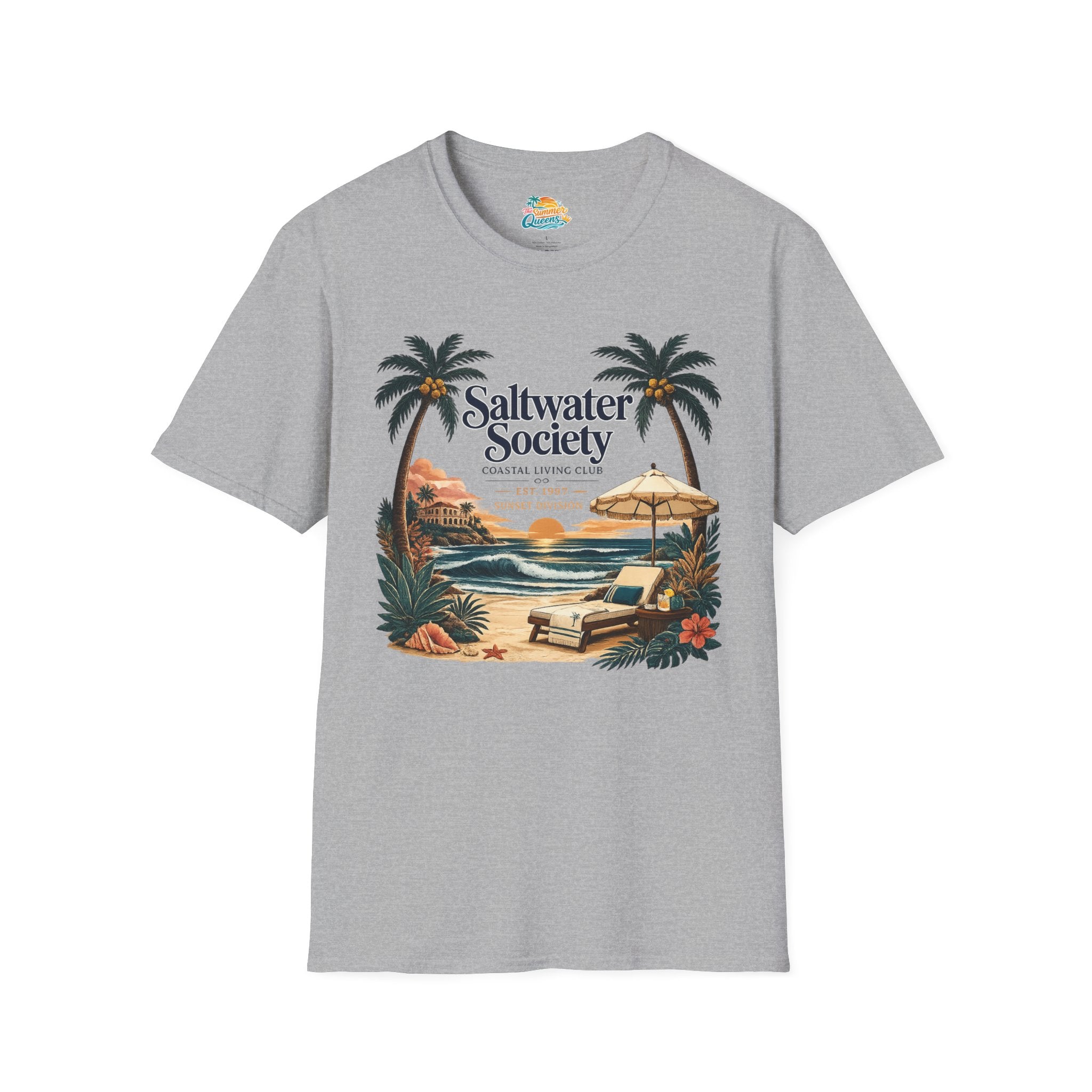 Saltwater Society Coastal Living T-Shirt
