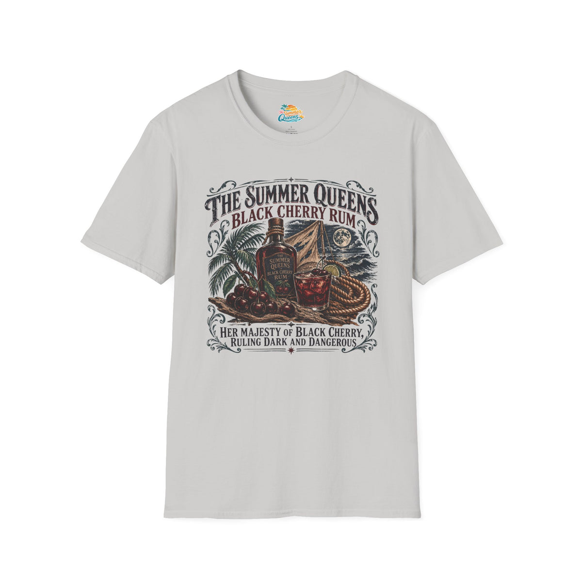 The Summer Queen’s Black Cherry Rum T-Shirt