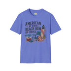 American by Birth, Beach Bum by Choice T-Shirt