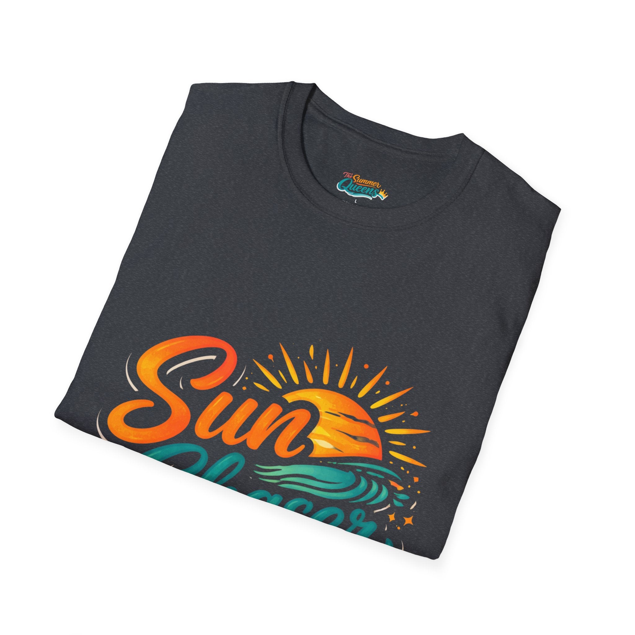 Sun Chaser T-Shirt — Retro Beach Sunset Surf Graphic