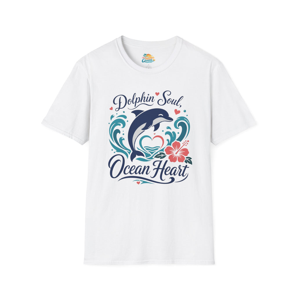 Dolphin Soul Ocean Heart T-Shirt