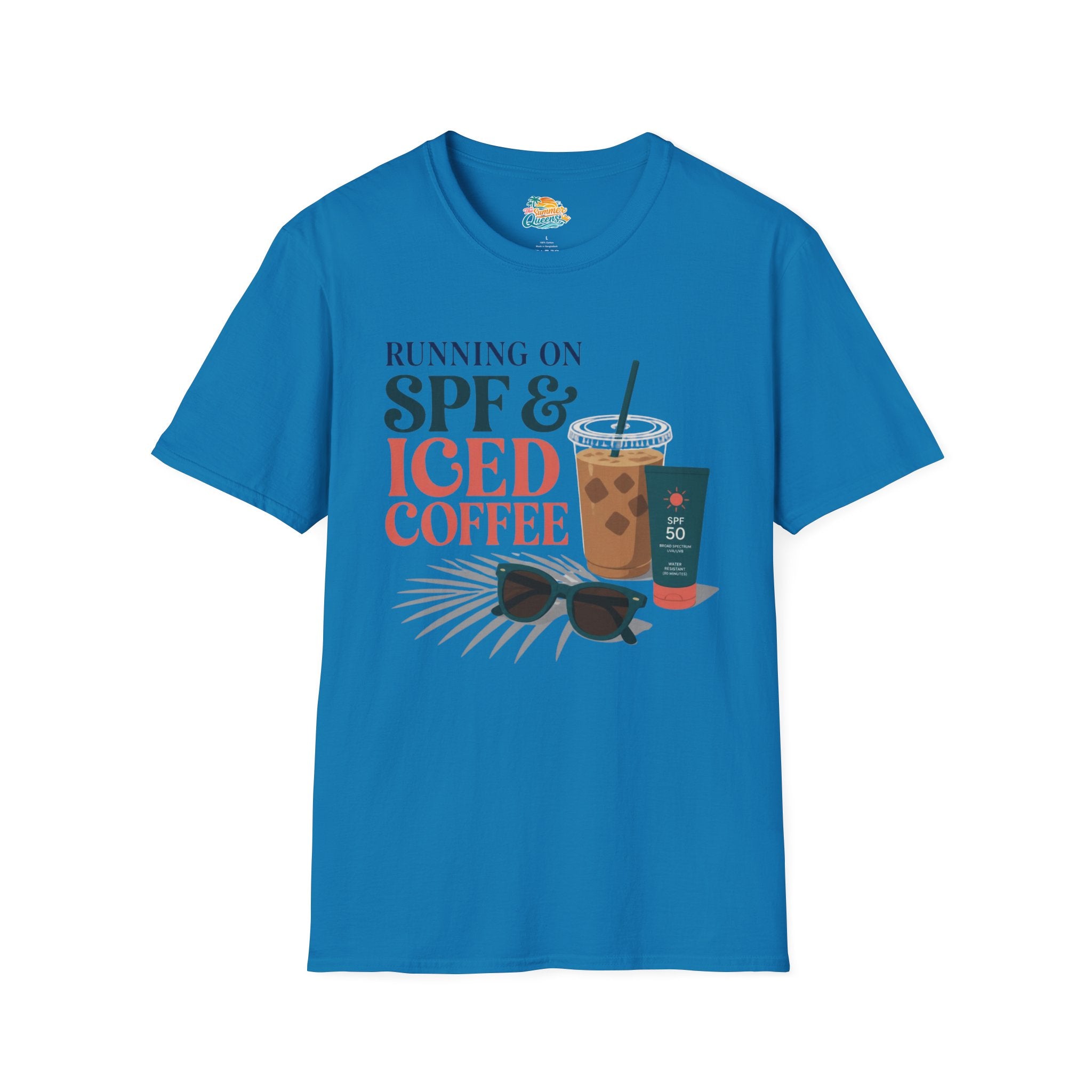 Running on SPF & Iced Coffee T-Shirt