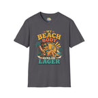 My Beach Body Runs on Lager T-Shirt