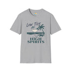 Low Tide High Spirits Cocktail T‑Shirt