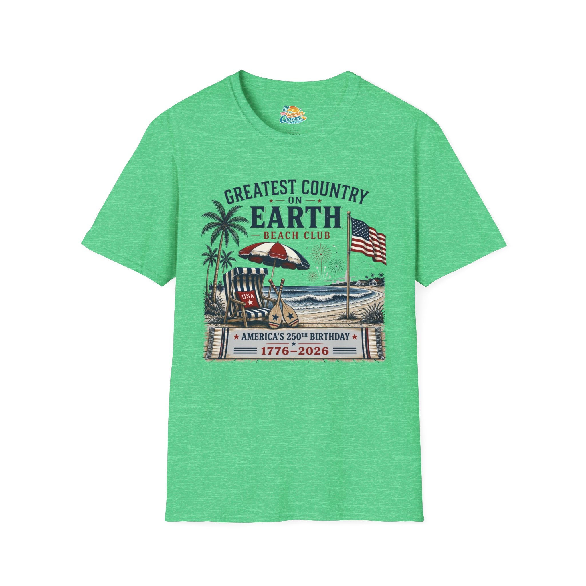 Greatest Country on Earth Beach Club T-Shirt