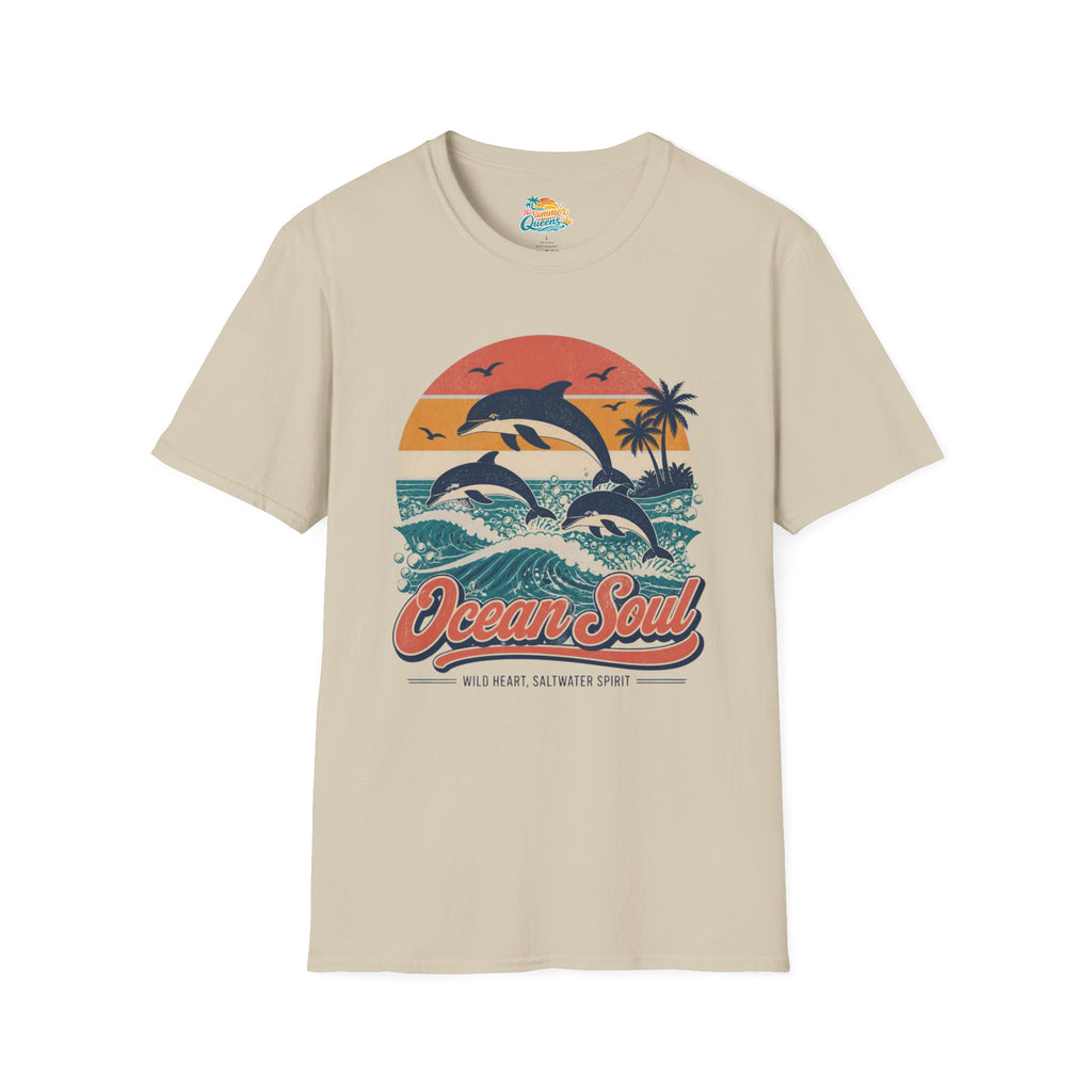 Ocean Soul Dolphin T‑Shirt