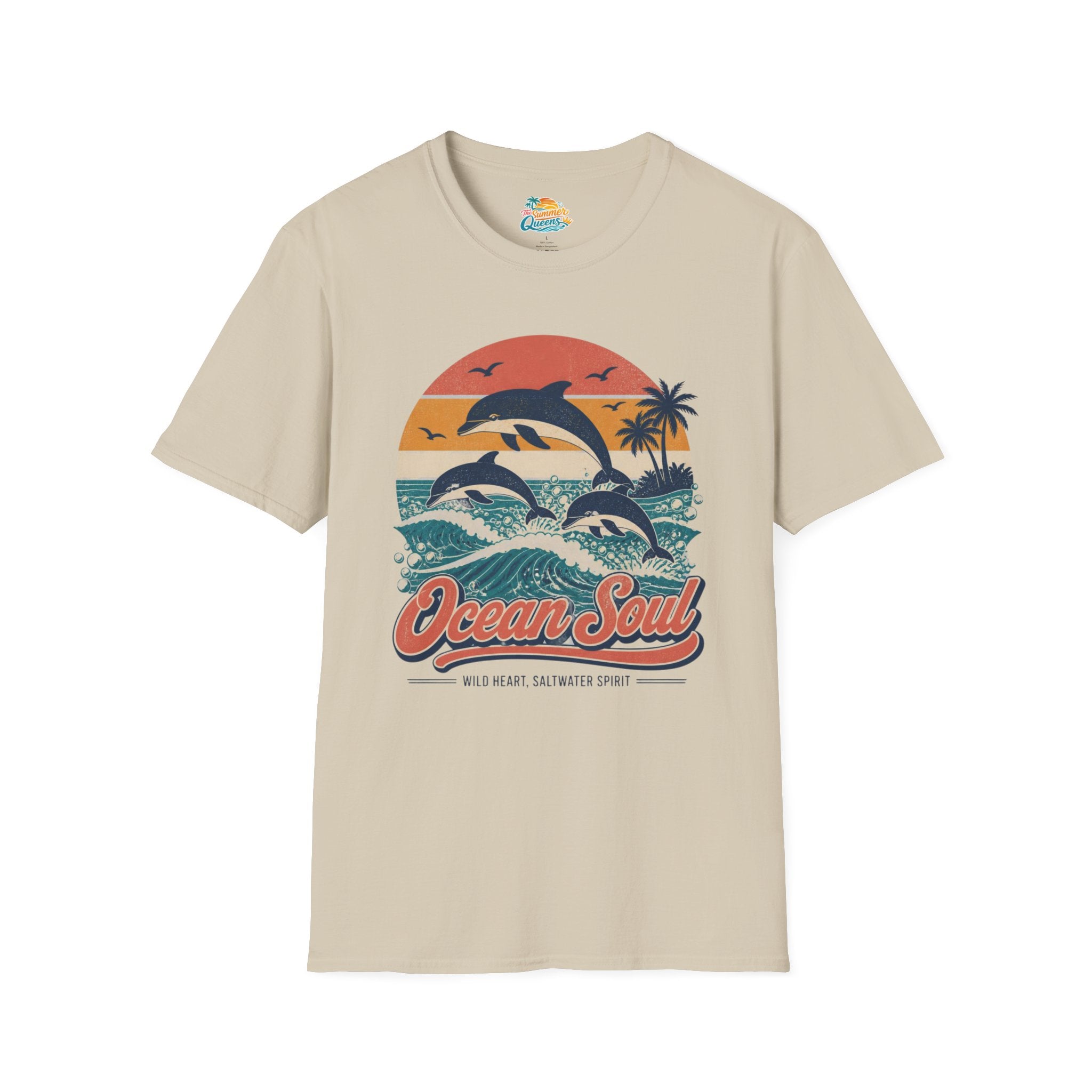 Ocean Soul Dolphin T‑Shirt