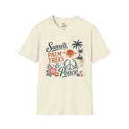 Sunsets, Palm Trees & Peace T‑Shirt