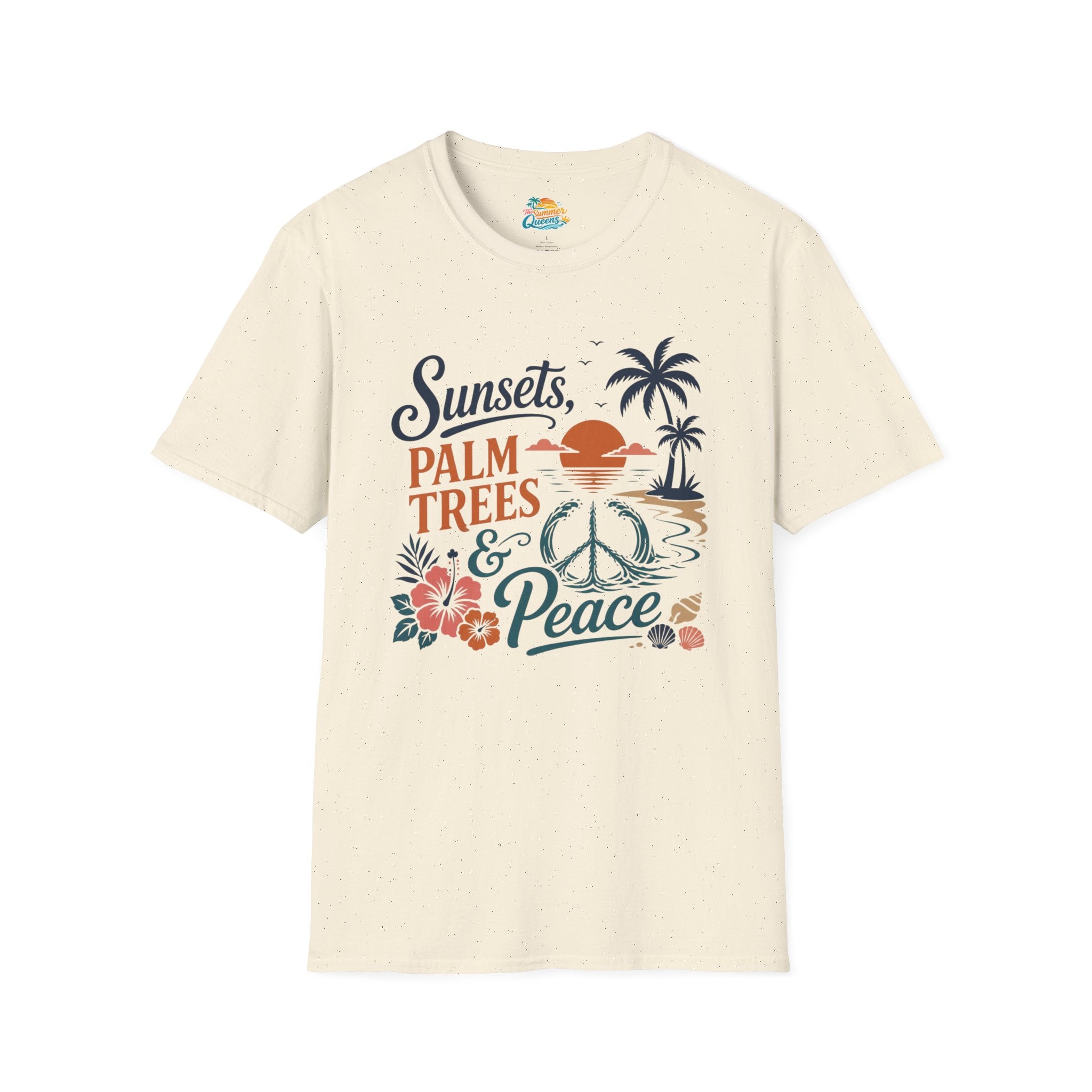 Sunsets, Palm Trees & Peace T‑Shirt
