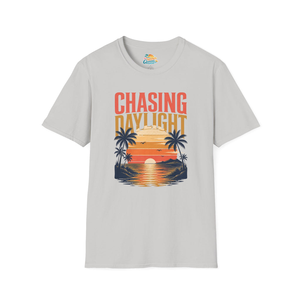 Chasing Daylight Sunset Beach T-Shirt
