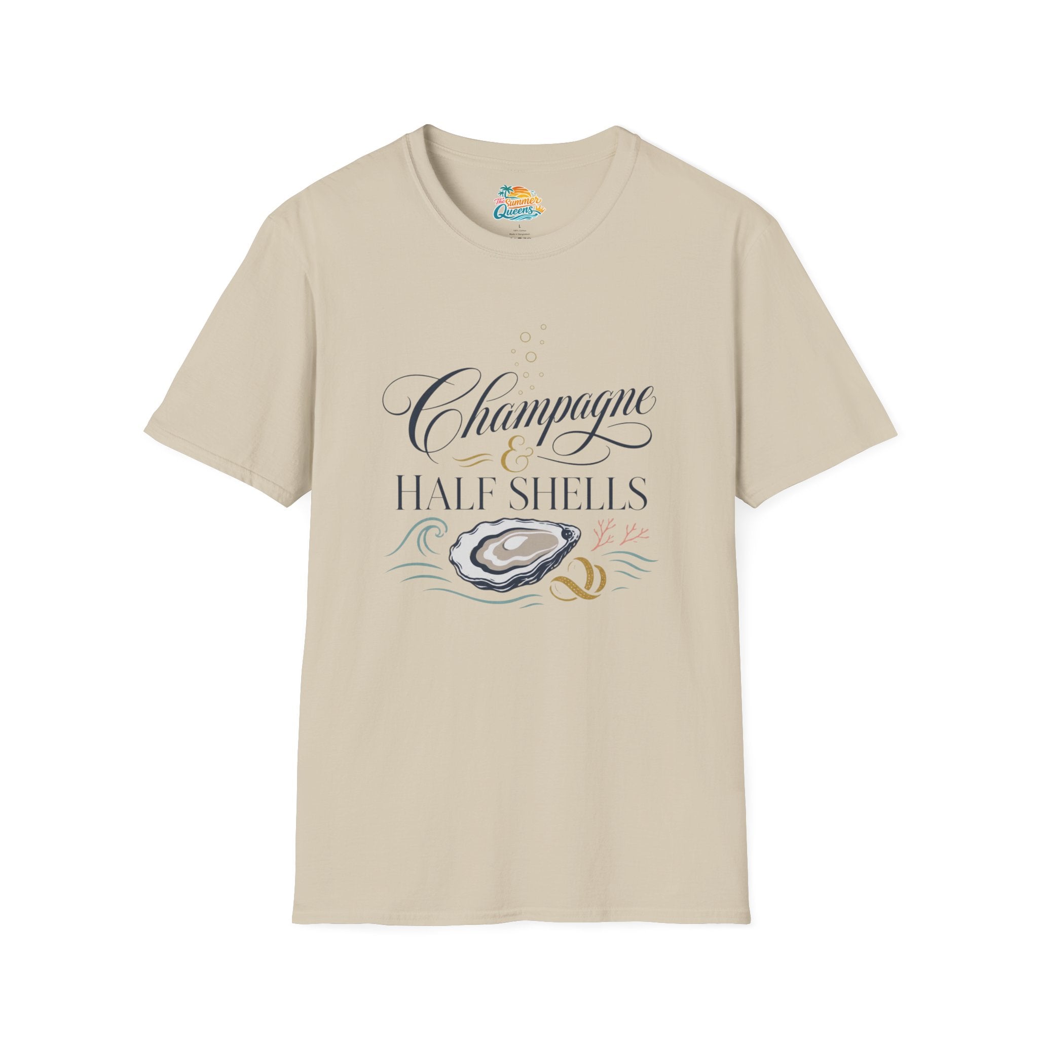 Champagne & Half Shells T-Shirt