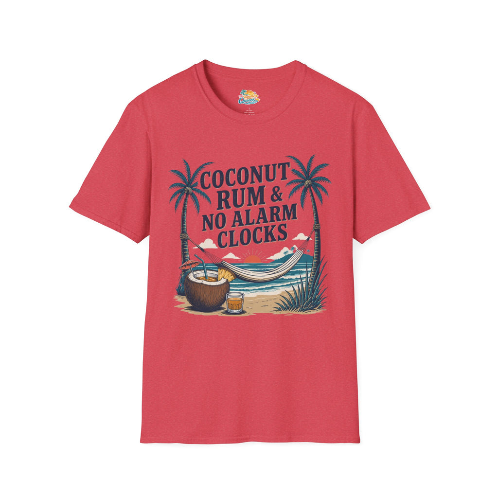 Coconut Rum & No Alarm Clocks T-Shirt