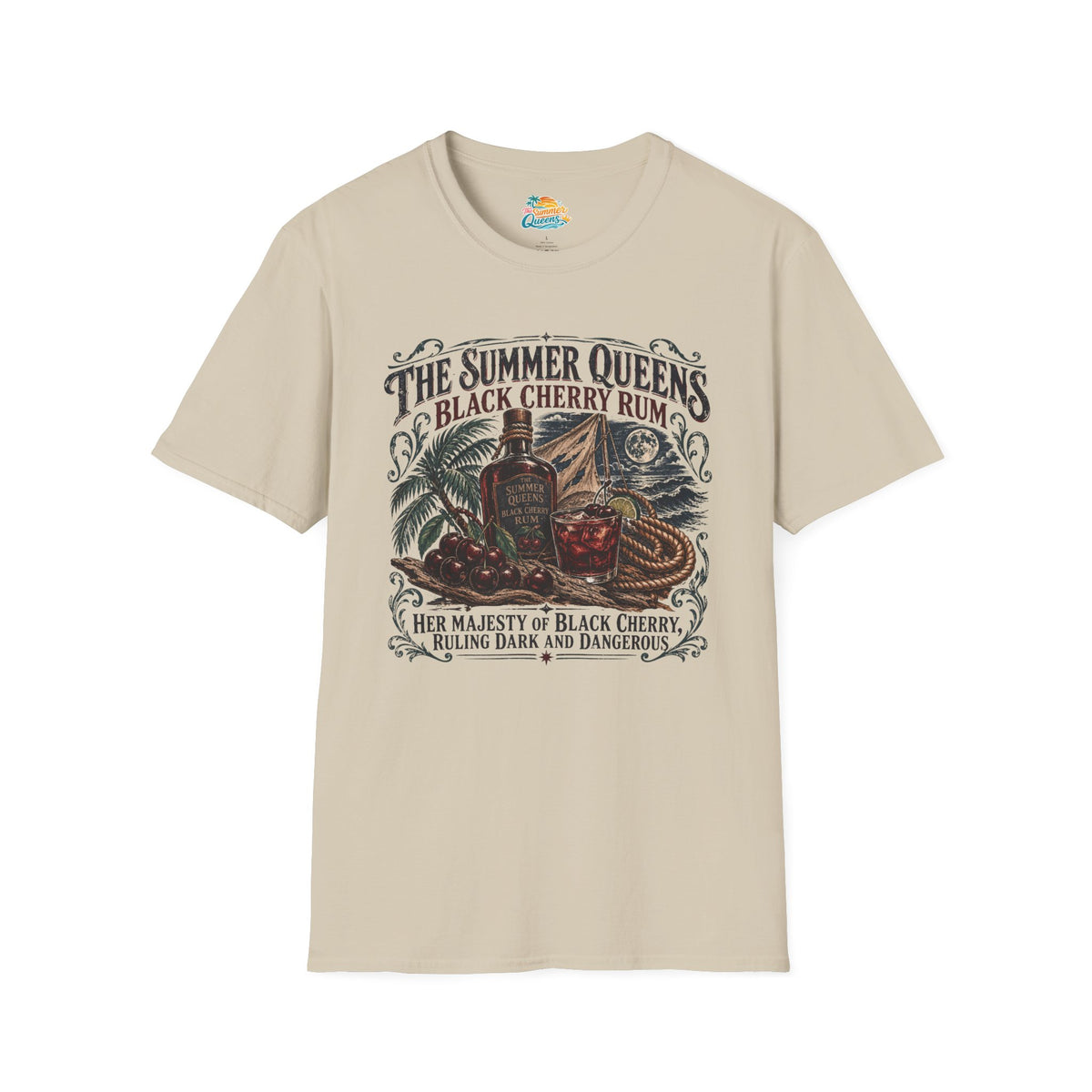 The Summer Queen’s Black Cherry Rum T-Shirt