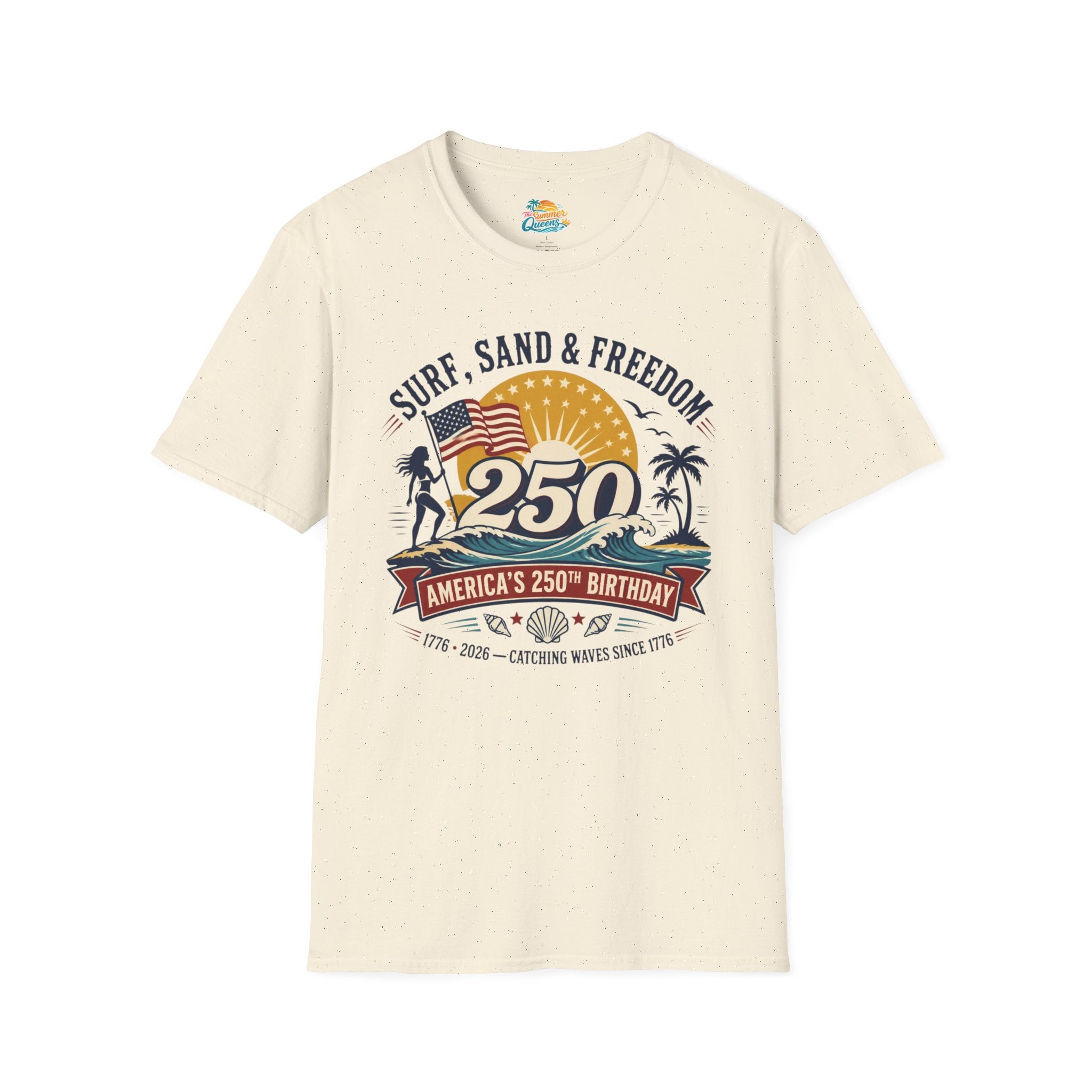 Surf, Sand & Freedom T-Shirt