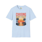 Chasing Daylight Sunset Beach T-Shirt