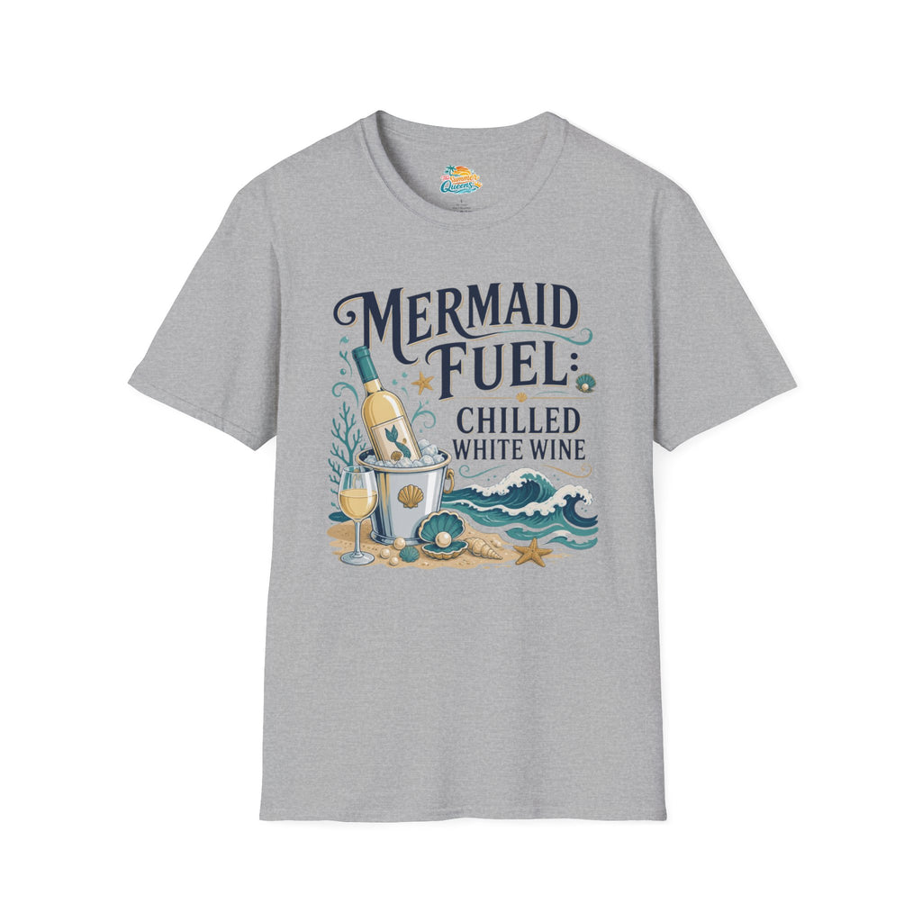 Mermaid Fuel Chilled White Wine T-Shirt