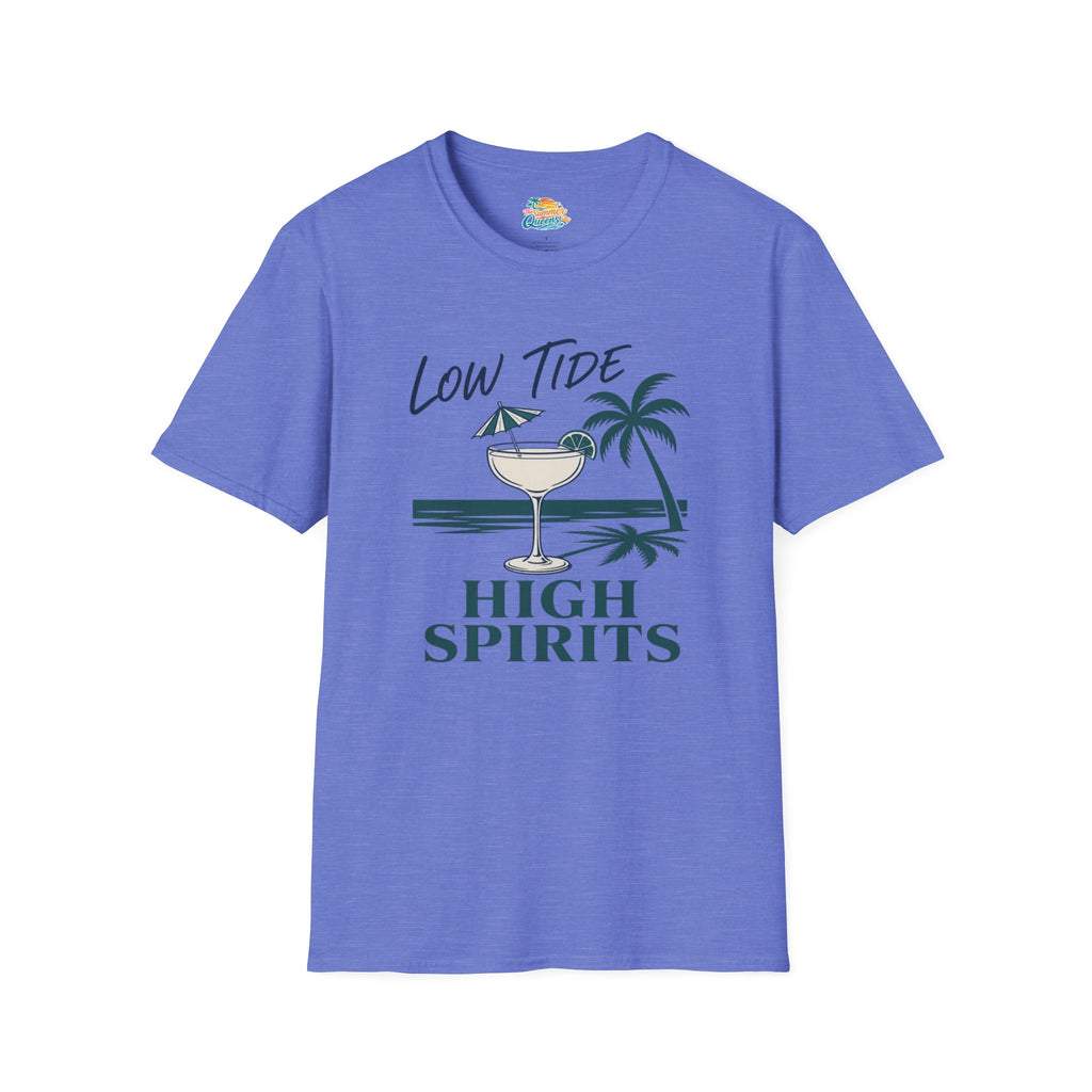 Low Tide High Spirits Cocktail T‑Shirt