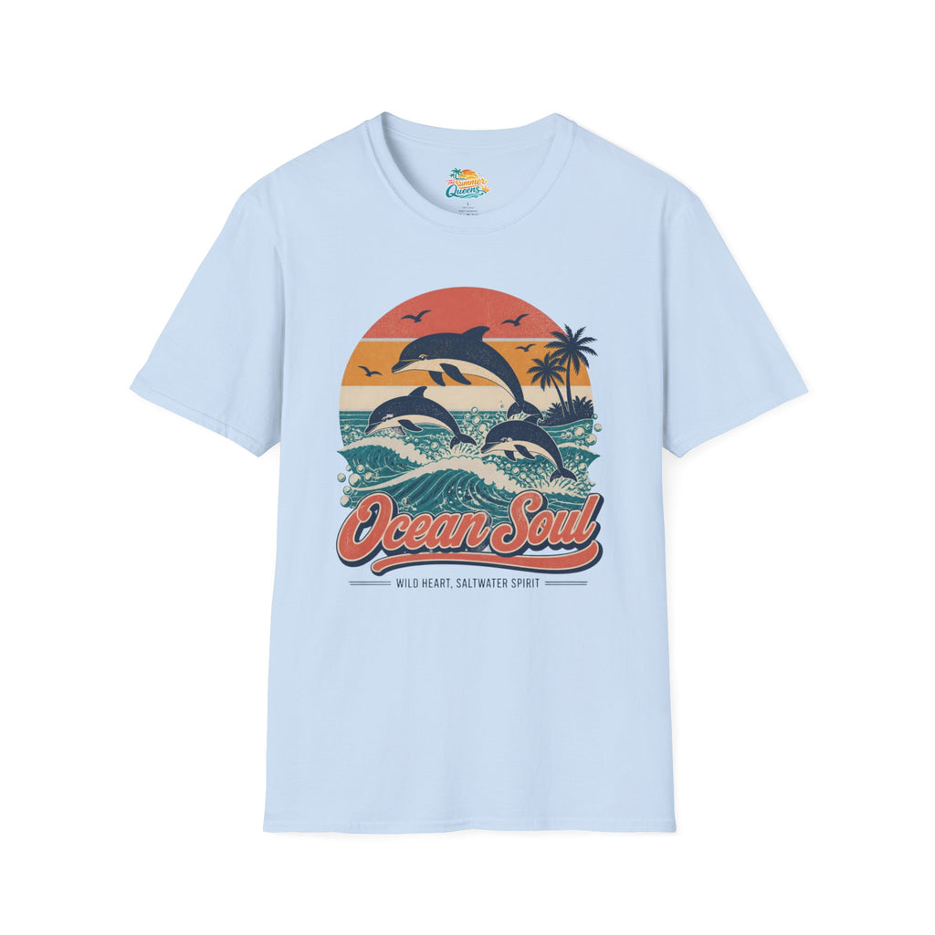 Ocean Soul Dolphin T‑Shirt