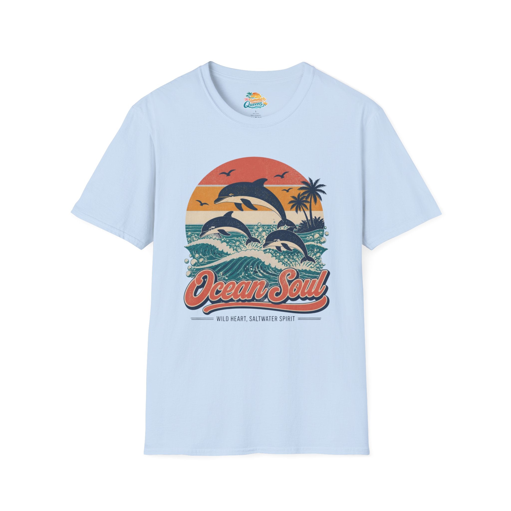 Ocean Soul Dolphin T‑Shirt