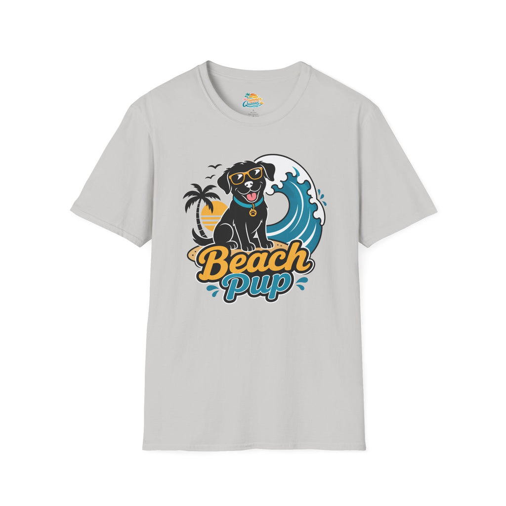 Beach Pup T-Shirt — Retro Surf Dog Graphic Tee