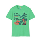 Live, Laugh, Love, Late Checkout T-Shirt