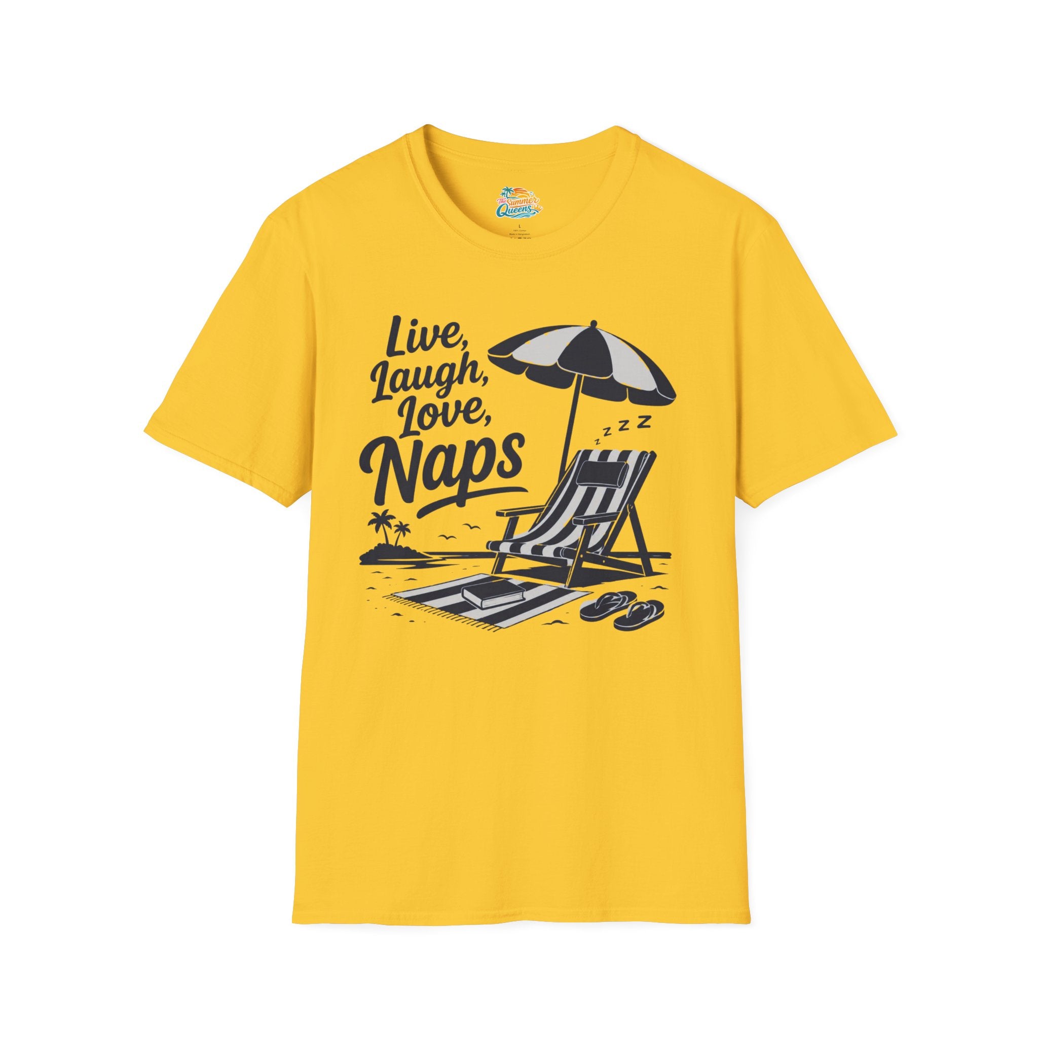 Live, Laugh, Love, Naps T-Shirt