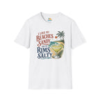 I Like My Beaches Sandy and my Rims Salty T-Shirt