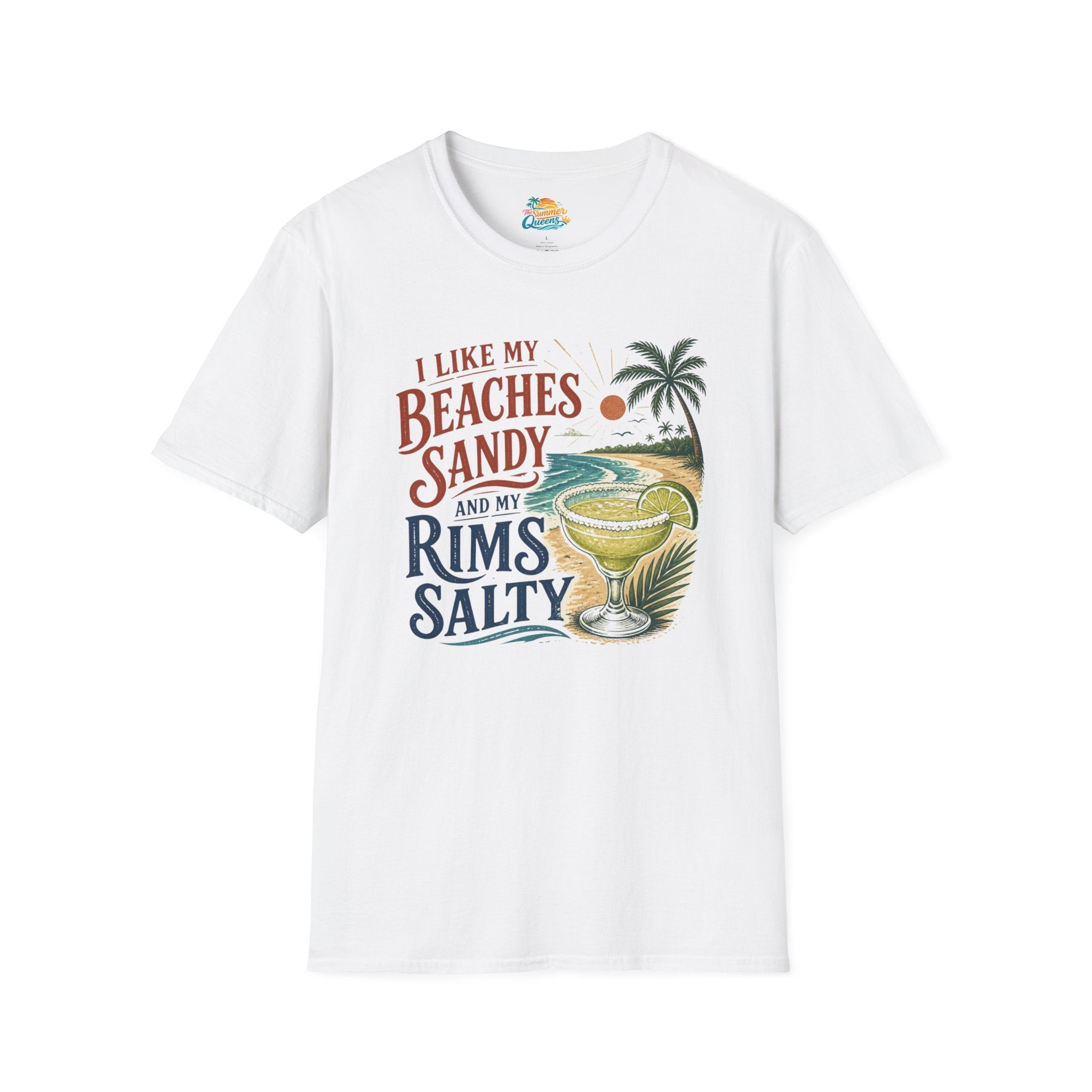 I Like My Beaches Sandy and my Rims Salty T-Shirt