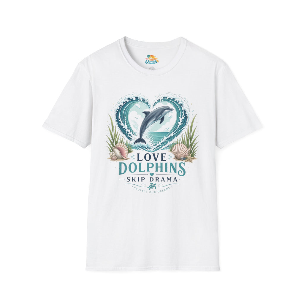 Love Dolphins, Skip Drama T-Shirt