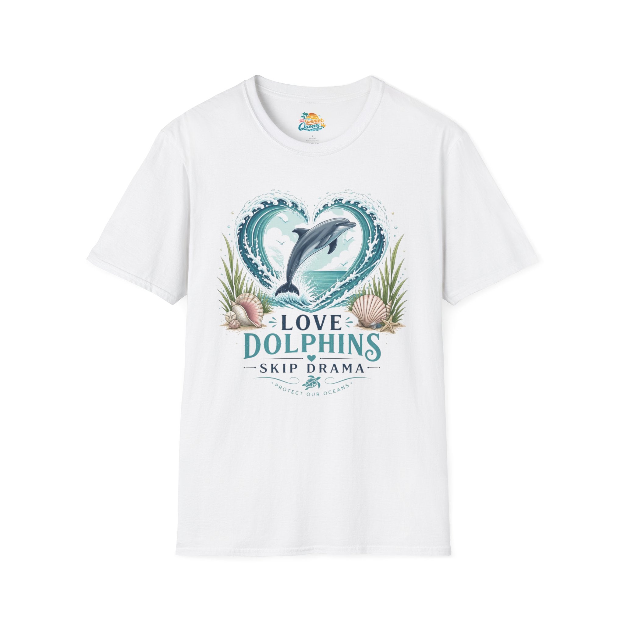 Love Dolphins, Skip Drama T-Shirt