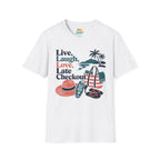 Live, Laugh, Love, Late Checkout T-Shirt