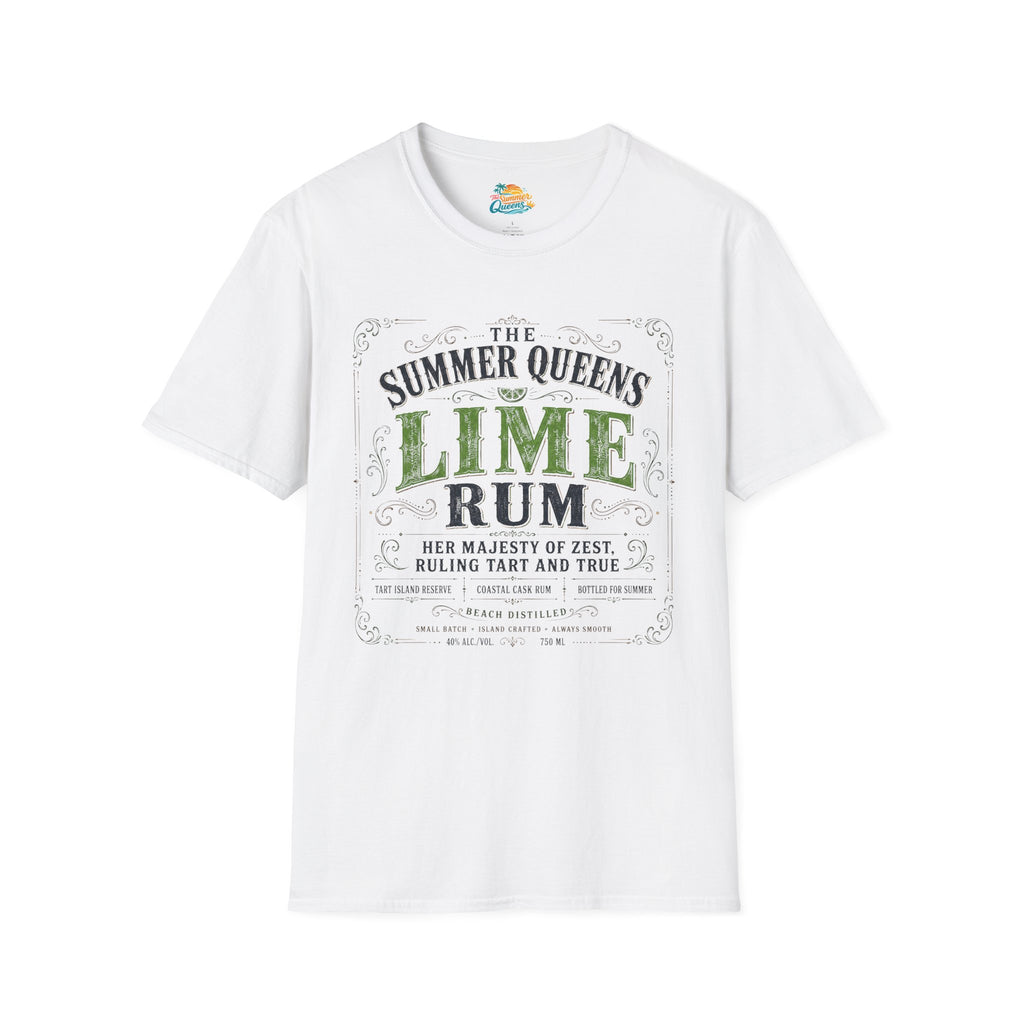 The Summer Queens Lime Rum Label T-Shirt