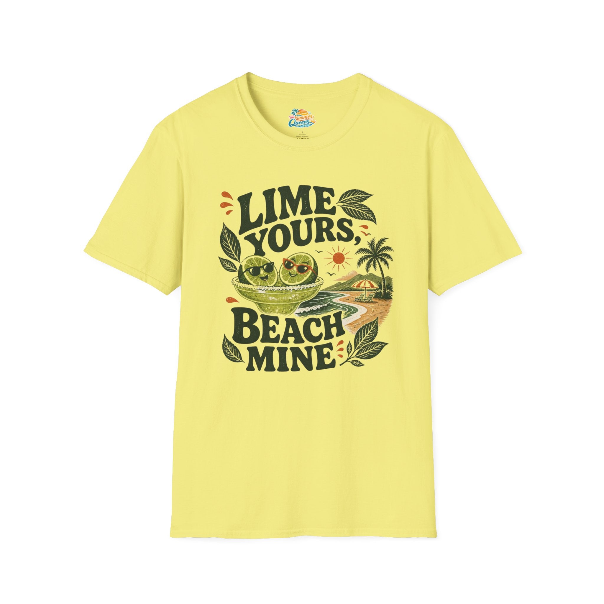 Lime Yours, Beach Mine T-Shirt
