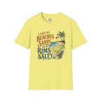I Like My Beaches Sandy and my Rims Salty T-Shirt