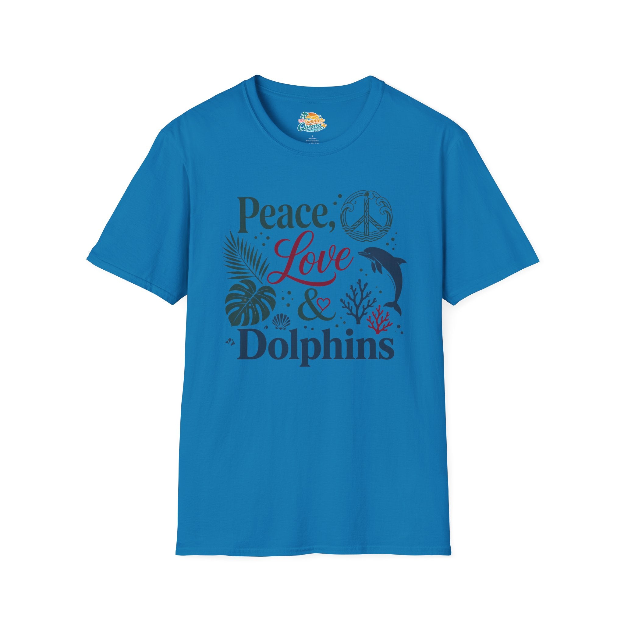 Peace, Love & Dolphins T-Shirt