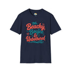 Beachy, Boujee & Unbothered T-Shirt — Tropical Summer Graphic Tee