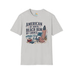 American by Birth, Beach Bum by Choice T-Shirt