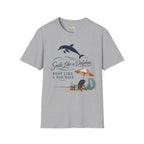 Smile Like a Dolphin Beach T-Shirt