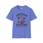 American by Birth, Beach Bum by Choice T‑Shirt