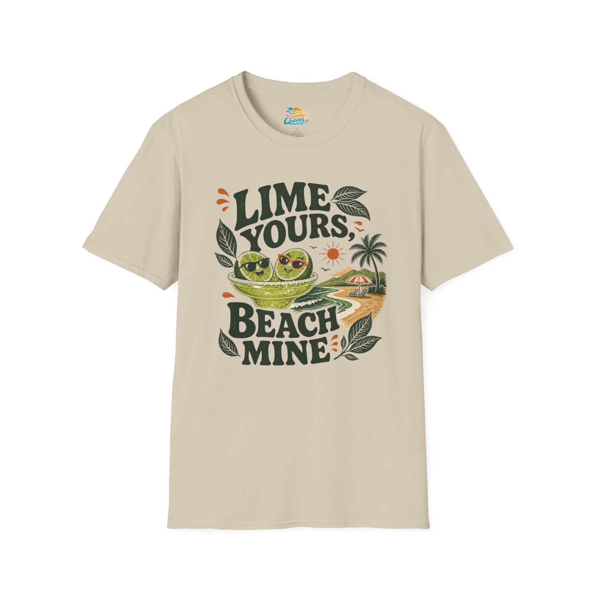 Lime Yours, Beach Mine T-Shirt