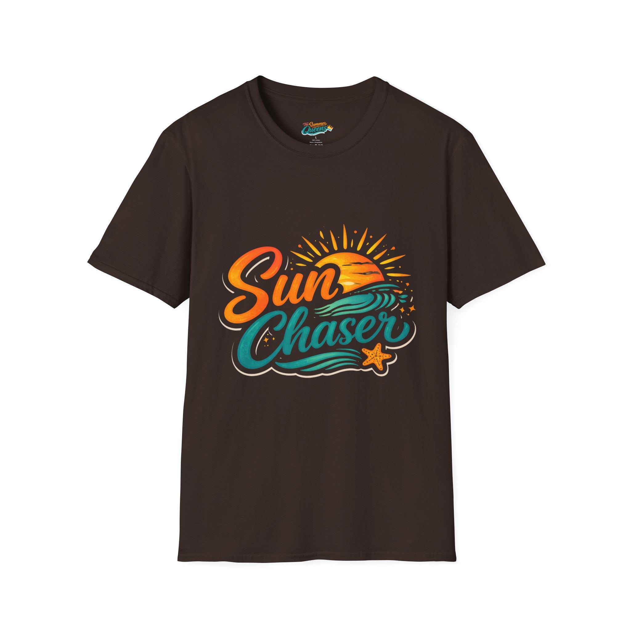 Sun Chaser T-Shirt — Retro Beach Sunset Surf Graphic