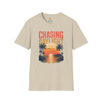 Chasing Daylight Sunset Beach T-Shirt