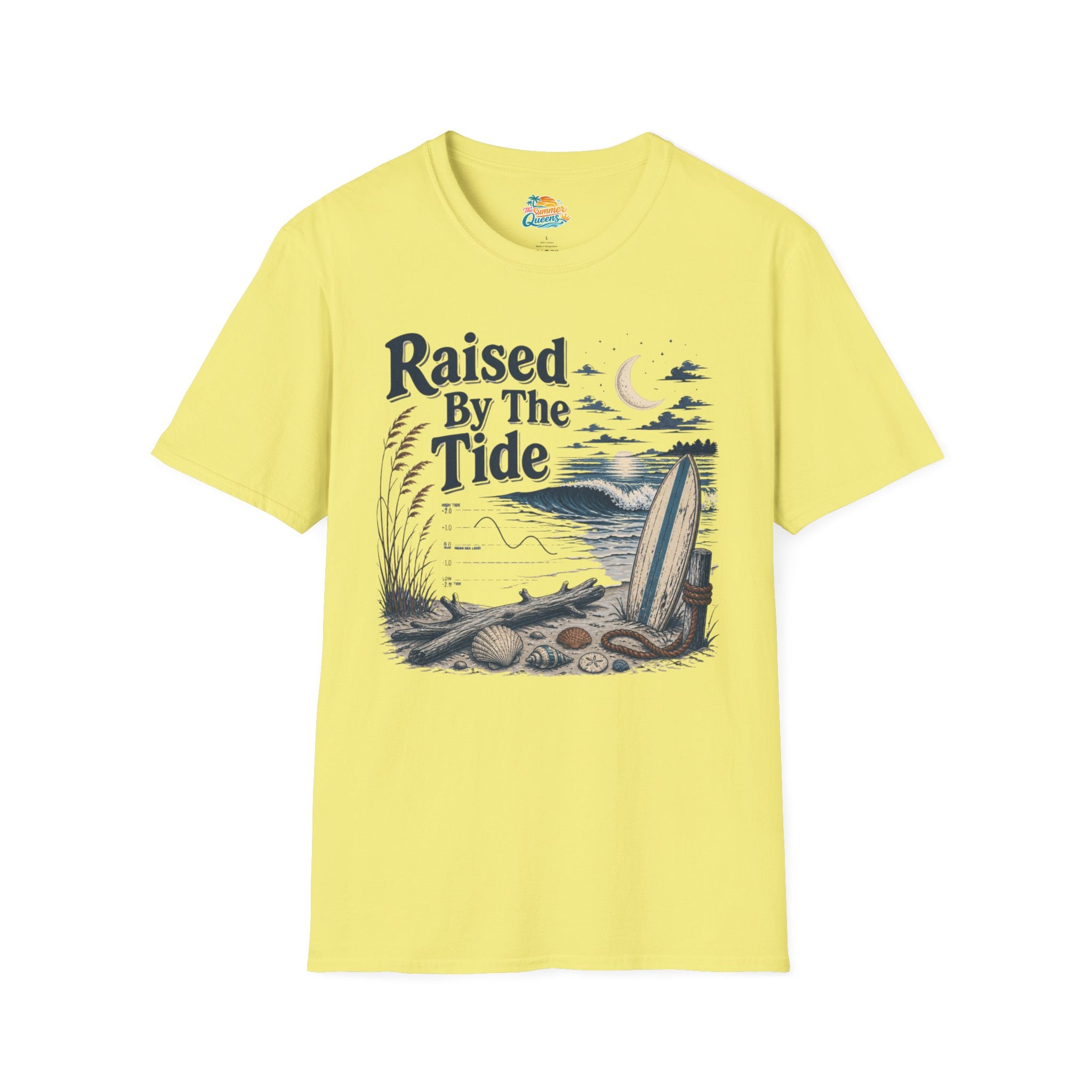 Raised By The Tide Beach T-Shirt